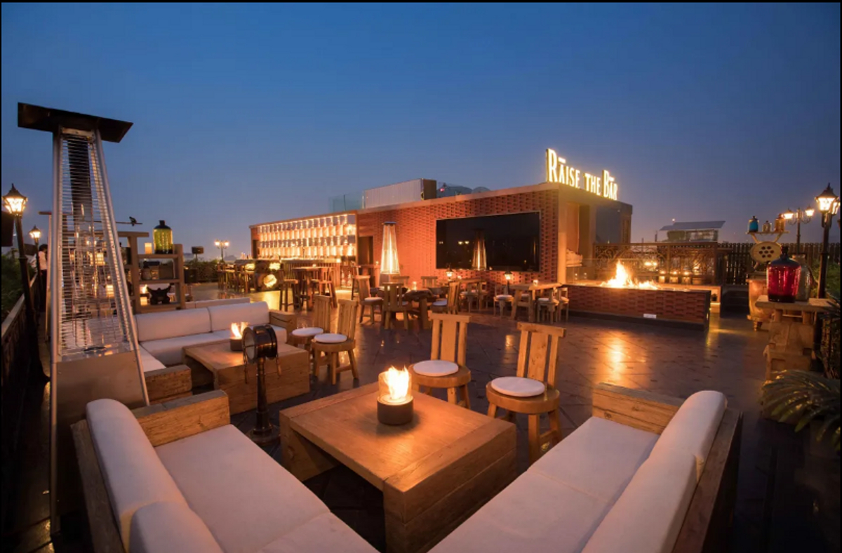 Raise The Bar Rooftop Clarens Hotel in Sector 29, Gurgaon Raise The Bar Rooftop Clarens Hotel in Sector 29, Gurgaon