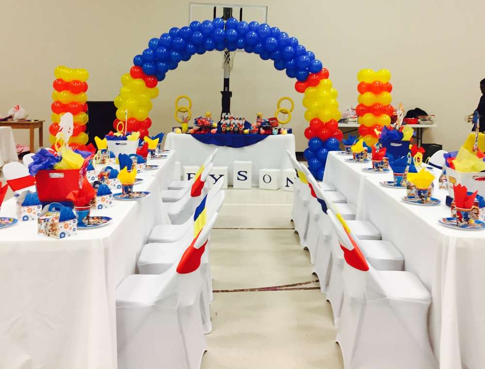 Cartoon Theme Birthday Party