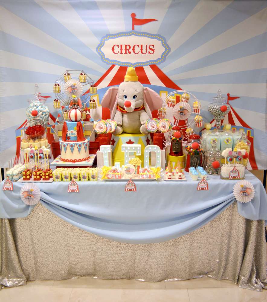 Circus Theme First Birthday Party
