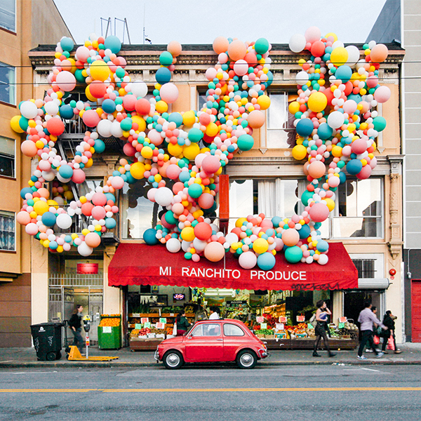 Multicoloured Balloon Theme Decoration