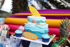 Beach Theme Birthday Party Cake