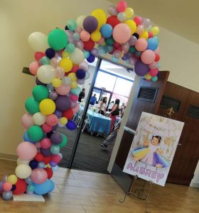 Cartoon Theme Birthday Party Entrance