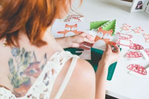 Forest Theme Birthday Party Decoration Prep