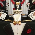 James Bond Theme Birthday Party Cake
