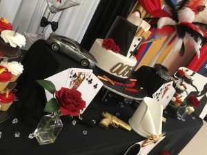 James Bond Theme Birthday Party Decoration
