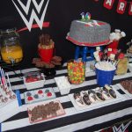 WWE Theme Birthday Party Cake