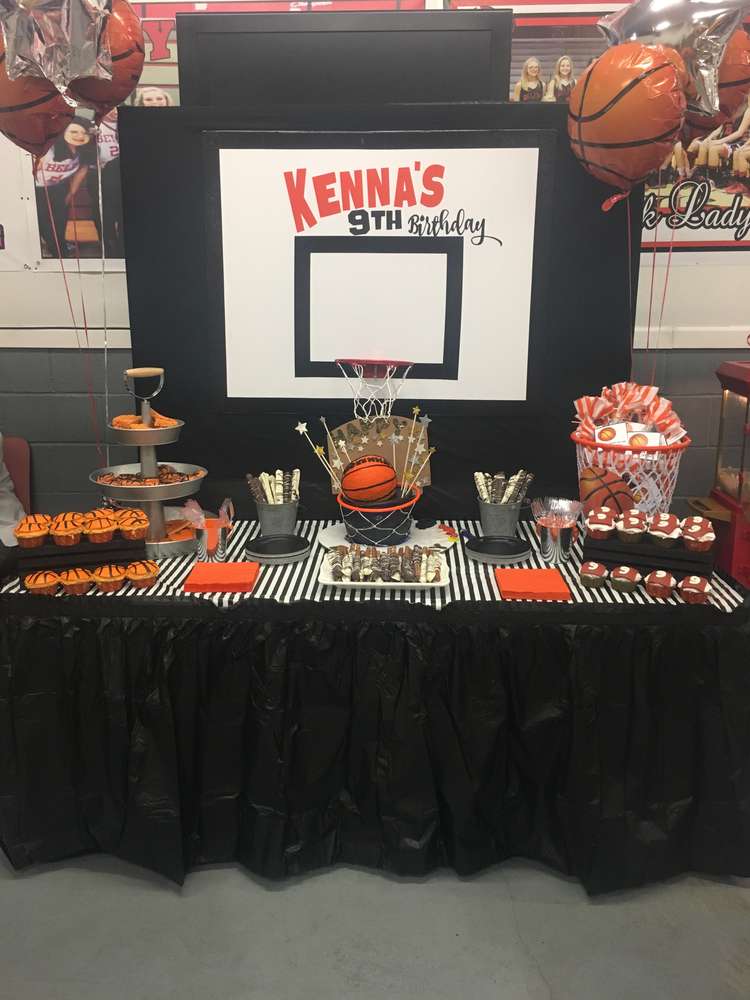 Basketball Theme Birthday Party