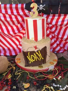 Pirate Theme Birthday Party Cake 2