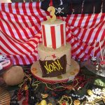 Pirate Theme Birthday Party Cake