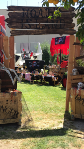 Pirate Theme Birthday Party Entrance 5