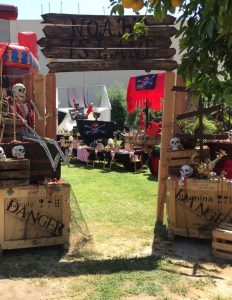 Pirate Theme Birthday Party Entrance