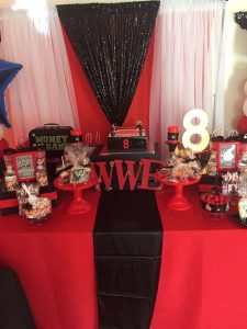 WWE Theme Birthday Party Decoration