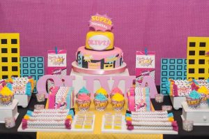 Barbie Theme Birthday Party Cake
