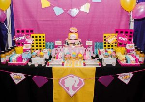 Barbie Theme Birthday Party Decoration 3