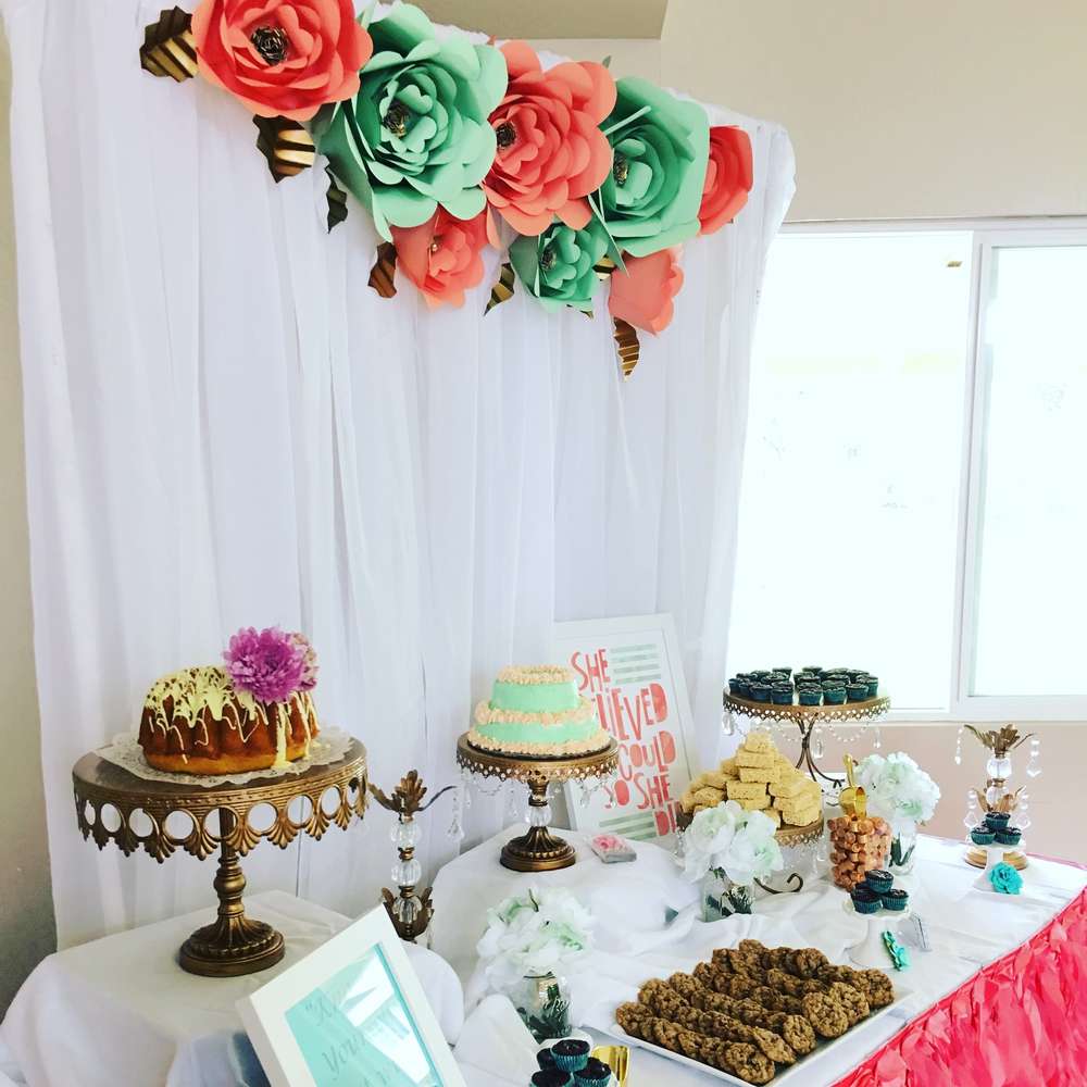 Floral Theme Birthday Party