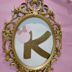 Royal Minnie Mouse Theme Birthday Party Decoration 1