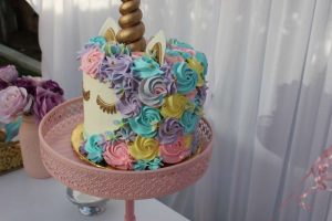 Unicorn Theme Birthday Party Cake 2