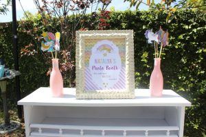 Unicorn Theme Birthday Party Photo Booth