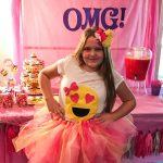 Emoji Theme Birthday Party Birthday Girl