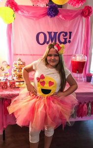 Emoji Theme Birthday Party Birthday Girl
