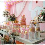 Gold Princess Theme Birthday Party Decoration 2