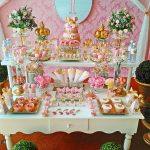 Gold Princess Theme Birthday Party Decoration 6