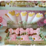 Gold Princess Theme Birthday Party Decoration 7