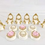 Pretty Posh Gold Theme Cocktail Party Food