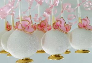 Pretty Posh Gold Theme Cocktail Party Food 3