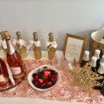 Pretty Posh Gold Theme Cocktail Party Food 7