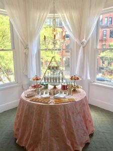 Pretty Posh Gold Theme Cocktail Party Venue 3