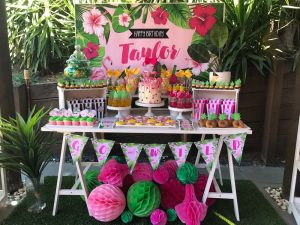 Tropical Theme Birthday Party 2