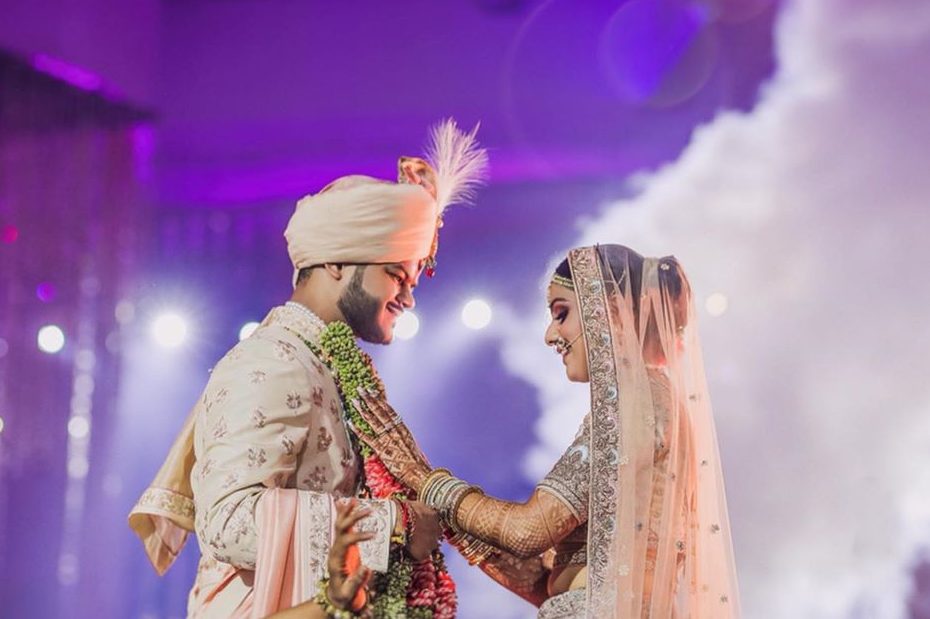 Meet this Couple who had a Punjabi Wedding with Designer Outfits and Pin-Worthy Entry