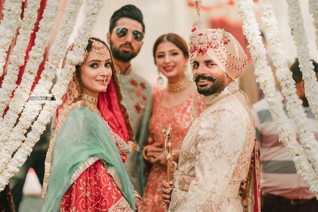A Regal Punjabi Wedding with Beautiful Bridal Outfits, sounds perfect