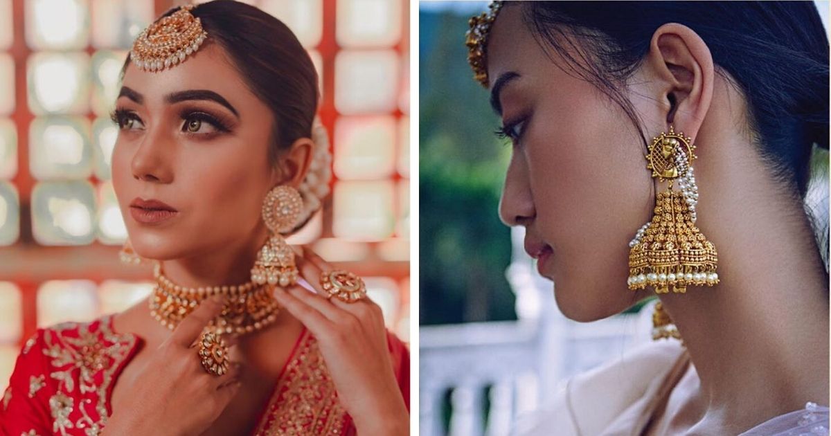 15+ Gorgeous and Elegant Jhumka Designs To Complement Any Bridal Outfit