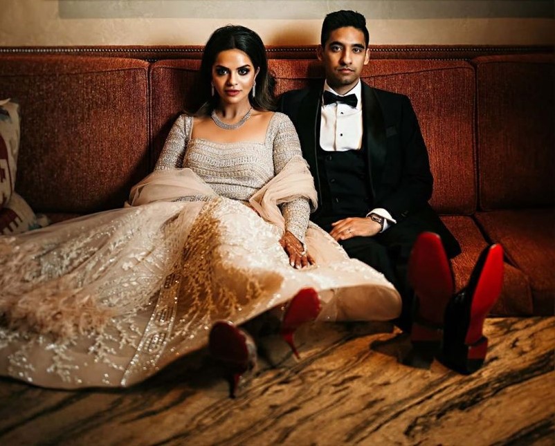 A Red Bridal Lehenga Looks Gorgeous; especially at a Destination Wedding in Tucson.
