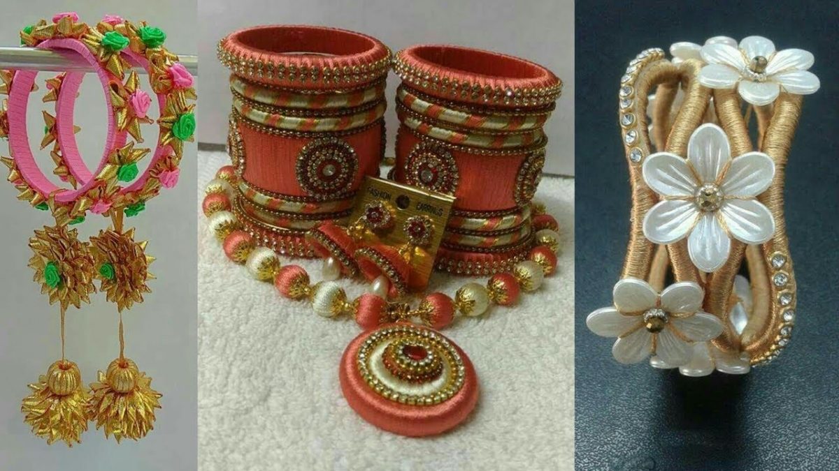 Latest Silk Thread Bangles Design New Images 2020