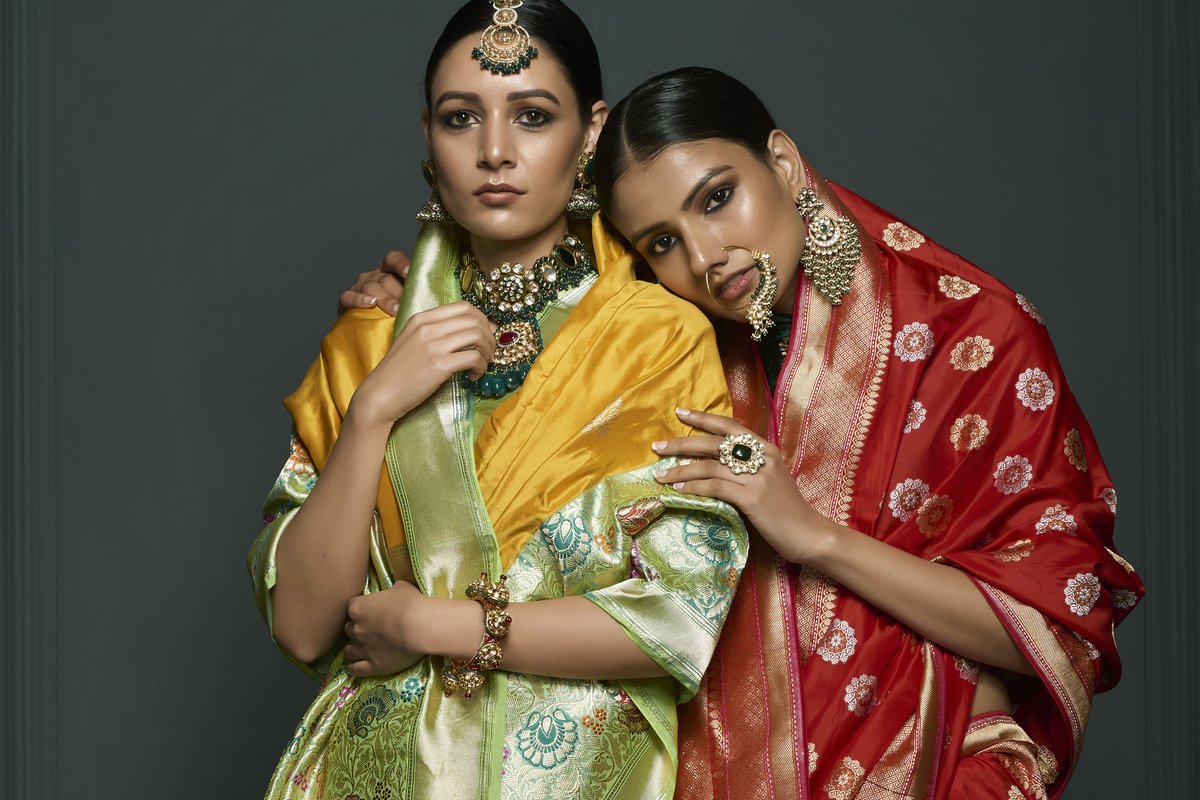 15+ New and Latest Banarasi Saree Designs For Indian Brides