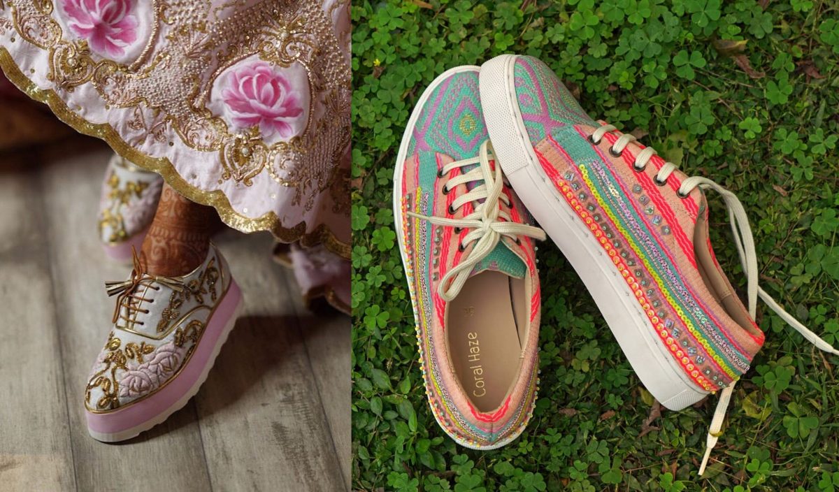 15+ New and Unique Dancing Shoe Designs for Mehandi Ceremony