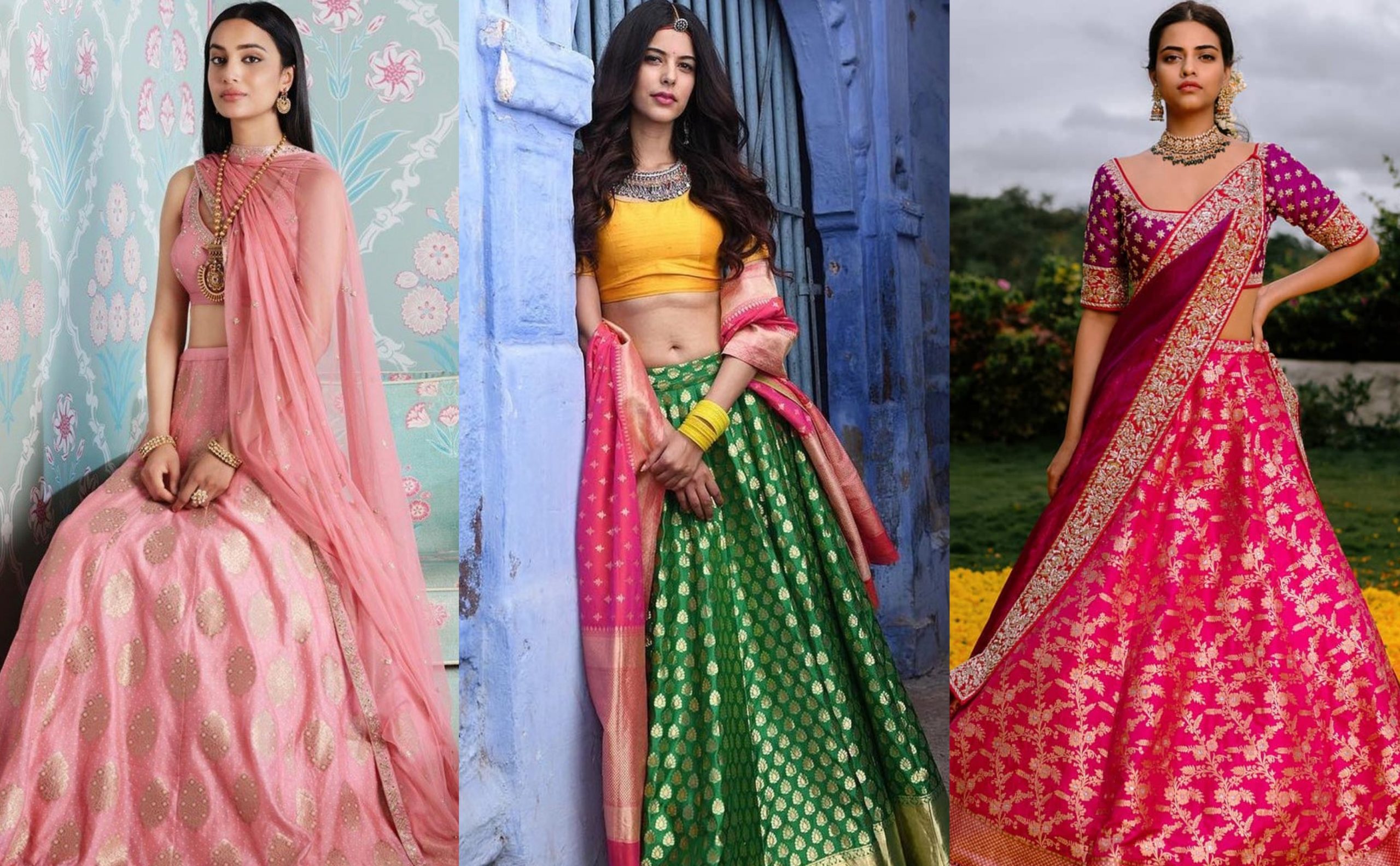 15+ Trending and Latest Lehenga Suits For Brides and Bridesmaids