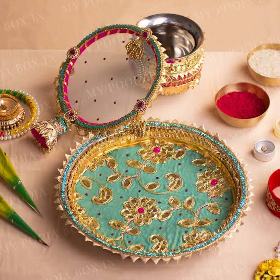 Karwa Chauth Thali Decor Ideas