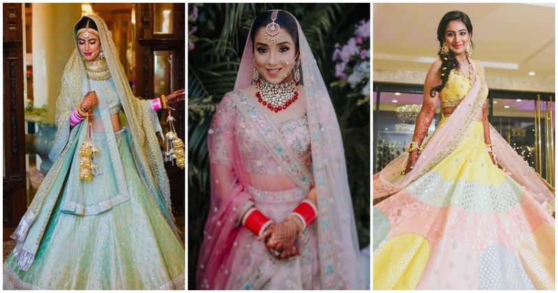 Pastel Lehengas For 2021-22 Brides-To-Be