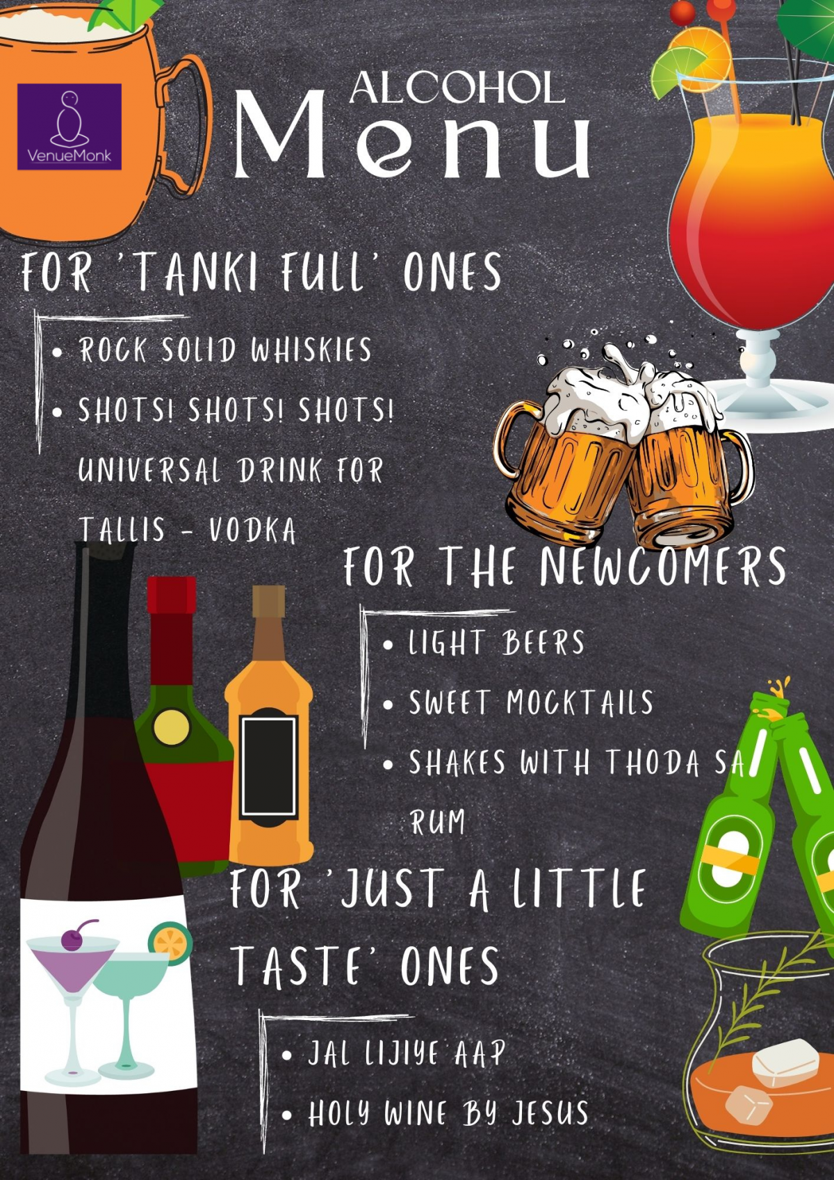 Raising The ‘Bar’ At Indian Weddings – Measuring The Cocktail Meter At Indian Weddings