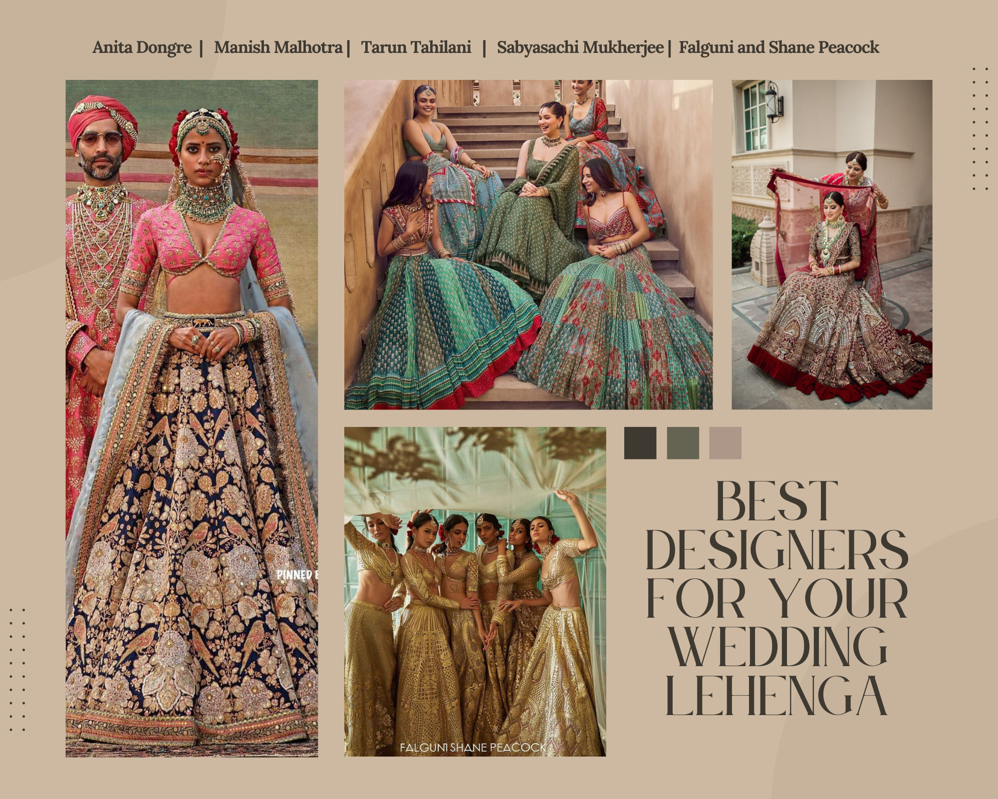 Best Lehenga Designs For Wedding | Maharani Designer Boutique