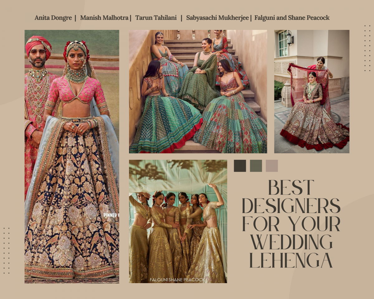 5 Best Designers for Your Wedding Lehenga 2022