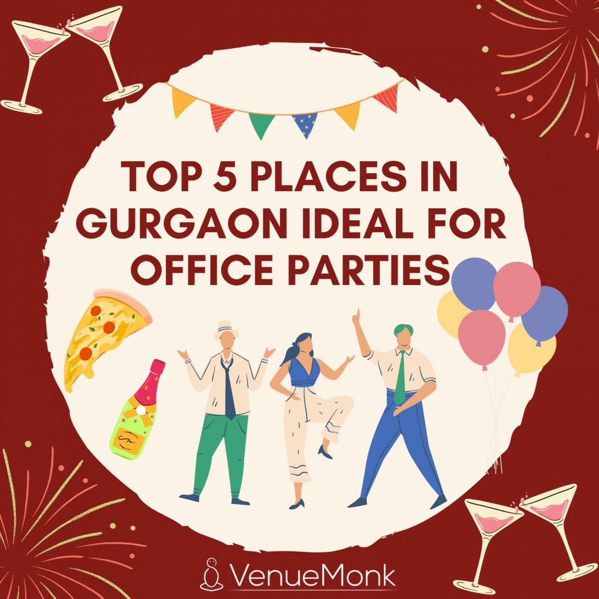 Top 5 Places In Gurgaon Ideal For Corporate Parties