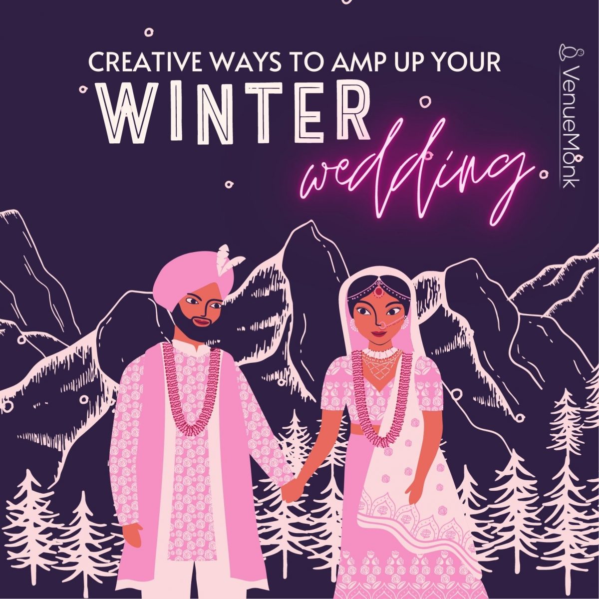 Creative Ways To Amp Up Your Winter Wedding!