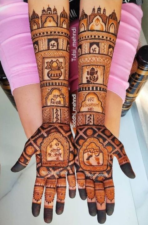 Latest 15 Simple Arabic Mehndi Designs This Wedding Season! - Hiscraves