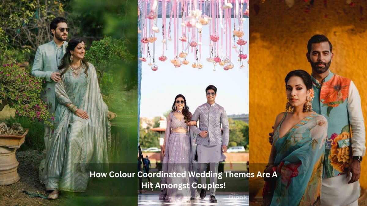 How Colour-Coordinated Wedding Themes Are A Hit Amongst  Couples