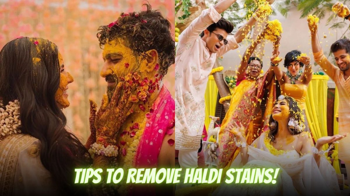 Love Your Haldi Outfits? 6 Tricks To Remove Haldi Stains!